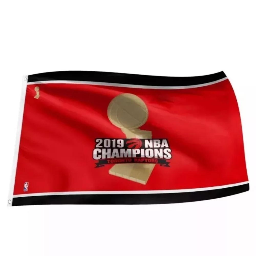 Toronto Raptors 2019 NBA Champions Officially Licensed 3x5 ft Wall Flag Banner
